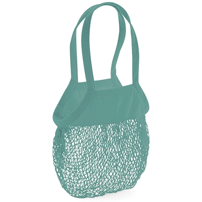 Show details for Embroidered Organic Cotton Mesh Grocery Bags