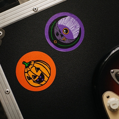 Show details for Circular Vinyl Stickers