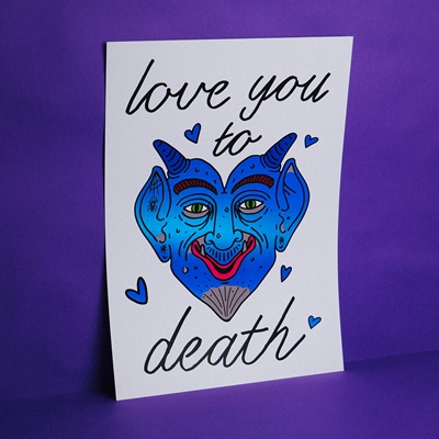 Show details for A3 Foiled Art Prints