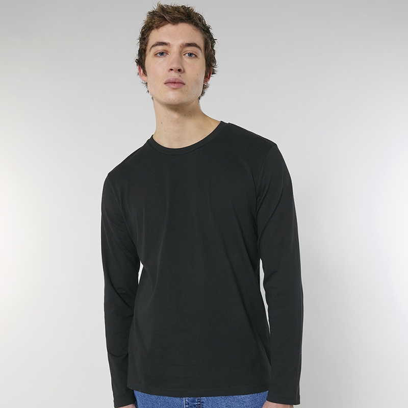 Picture of Stanley Stella Shuffler Organic Long-sleeve Round Neck T-Shirts