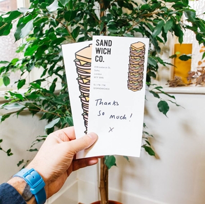 Show details for Compliment Slips