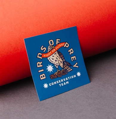 Show details for Square Vinyl Stickers