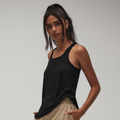 Show details for Bella & Canvas Flowy Racerback Tank Top