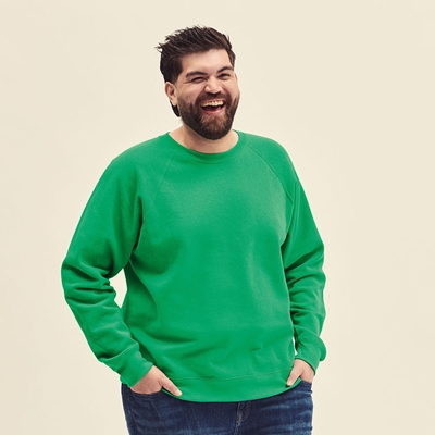 Show details for Fruit of the Loom Classic Raglan Sweatshirts