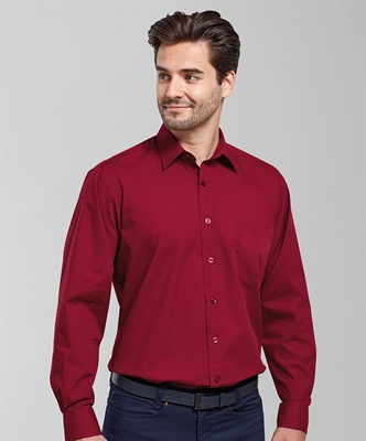 Show details for Premier Long-sleeved Men's Poplin Shirt