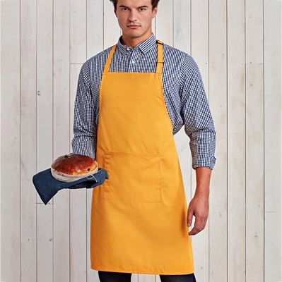 Show details for Embroidered Pocket Bib Aprons