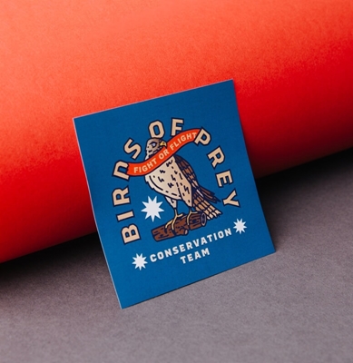 Show details for Custom Shaped Vinyl Stickers - 200mm Base