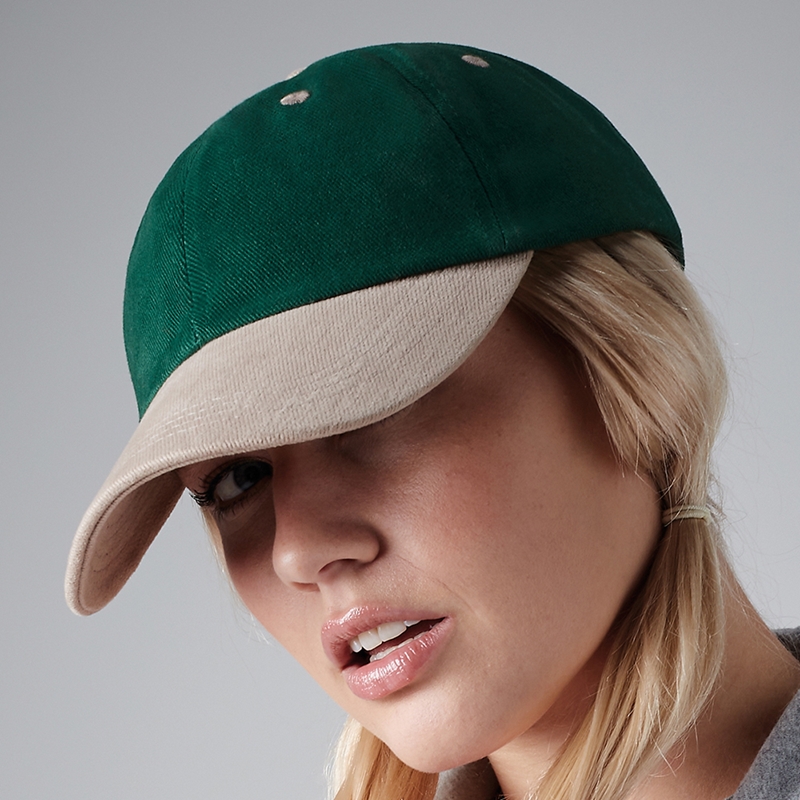 Show details for Beechfield Low Profile Heavy Brushed Cotton Caps