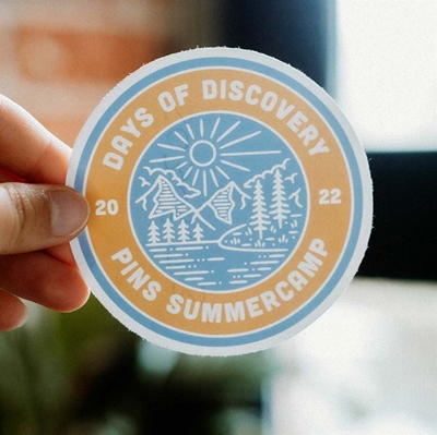 Show details for Circular Vinyl Stickers