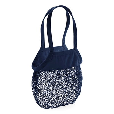 Show details for Embroidered Organic Cotton Mesh Grocery Bags