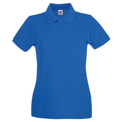 Show details for Fruit of the Loom Lady-Fit Premium Polo Shirts