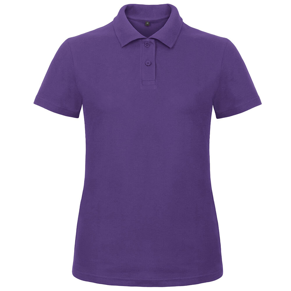 Purple polo shirt